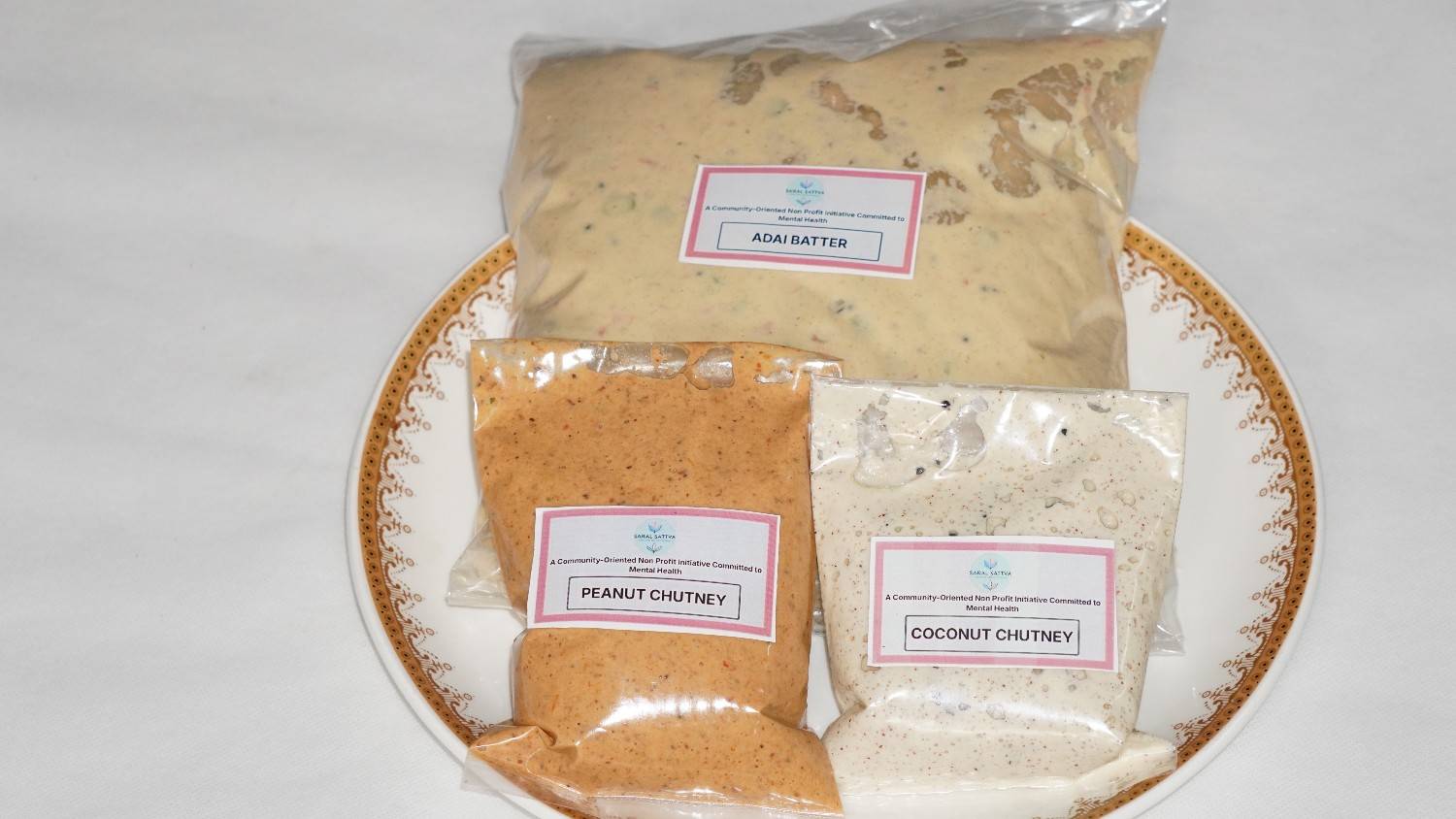 Adai Batter with Chutney